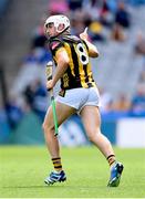 6 July 2024; Cian Kenny of Kilkenny celebrates after scoring a first half point during the GAA Hurling All-Ireland Senior Championship semi-final match between Kilkenny and Clare at Croke Park in Dublin. Photo by Stephen McCarthy/Sportsfile