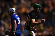 6 July 2024; Eoin Cody of Kilkenny celebrates after scoring his side's first goal during the GAA Hurling All-Ireland Senior Championship semi-final match between Kilkenny and Clare at Croke Park in Dublin. Photo by Stephen McCarthy/Sportsfile