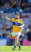6 July 2024; Amie Keating, Crubany NS, Crubany, Cavan, representing Clare, during the GAA INTO Cumann na mBunscol Respect Exhibition Go Games at the GAA Hurling All-Ireland Senior Championship semi-final match between Kilkenny and Clare at Croke Park in Dublin. Photo by Stephen McCarthy/Sportsfile