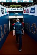 7 July 2024; Limerick manager John Kiely after the GAA Hurling All-Ireland Senior Championship semi-final match between Limerick and Cork at Croke Park in Dublin. Photo by Stephen McCarthy/Sportsfile