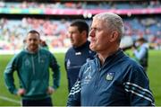 7 July 2024; Limerick manager John Kiely after the GAA Hurling All-Ireland Senior Championship semi-final match between Limerick and Cork at Croke Park in Dublin. Photo by Stephen McCarthy/Sportsfile