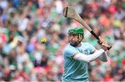7 July 2024; Limerick goalkeeper Nickie Quaid during the GAA Hurling All-Ireland Senior Championship semi-final match between Limerick and Cork at Croke Park in Dublin. Photo by Seb Daly/Sportsfile