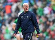 7 July 2024; Limerick manager John Kiely before the GAA Hurling All-Ireland Senior Championship semi-final match between Limerick and Cork at Croke Park in Dublin. Photo by Seb Daly/Sportsfile
