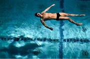 8 July 2024; Darragh Greene during Team Ireland Paris 2024 Aquatics team training at the National Aquatic Centre on the Sport Ireland Campus in Dublin. Photo by David Fitzgerald/Sportsfile