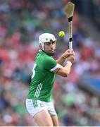 7 July 2024; Aaron Gillane of Limerick during the GAA Hurling All-Ireland Senior Championship semi-final match between Limerick and Cork at Croke Park in Dublin. Photo by Stephen McCarthy/Sportsfile