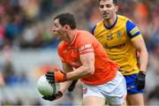 29 June 2024; Paddy Burns of Armagh during the GAA Football All-Ireland Senior Championship quarter-final match between Armagh and Roscommon at Croke Park in Dublin. Photo by Stephen McCarthy/Sportsfile