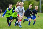 10 July 2024; Charlie Collier in action during the Bank of Ireland Leinster Rugby summer camp at Greystones RFC in Wicklow. Photo by Matt Browne/Sportsfile