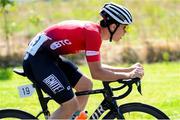 10 July 2024; Gabriel Tilli of Ignite Canada team during stage two of the 2024 Junior Tour of Ireland at the West Clare stage in Clare. Photo by Stephen McMahon/Sportsfile