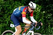 11 July 2024; Maximiliano Villa Rascon of Team California during stage three of the 2024 Junior Tour of Ireland at the Burren stage in Clare. Photo by Stephen McMahon/Sportsfile