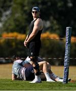 12 July 2024; Dan Sheehan during an Ireland rugby captain's run at Northwood College in Durban, South Africa. Photo by Brendan Moran/Sportsfile