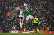 12 July 2024; Niamh Fahey of Republic of Ireland in action against Jess Park of England during the 2025 UEFA Women's European Championship qualifying group A match between England and Republic of Ireland at Carrow Road in Norwich, England. Photo by Stephen McCarthy/Sportsfile