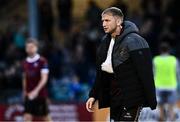 12 July 2024; Stephen Walsh of Galway United with his arm in a sling after the the SSE Airtricity Men's Premier Division match between Galway United and Waterford at Eamonn Deacy Park in Galway. Photo by Piaras Ó Mídheach/Sportsfile