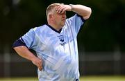 13 July 2024; Waterford manager Stephen Fitzgerald during the LGFA All-Ireland U16 B Championship final match between Armagh and Waterford at Kinnegad GAA in Westmeath. Photo by Ben McShane/Sportsfile