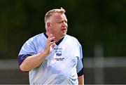 13 July 2024; Waterford manager Stephen Fitzgerald during the LGFA All-Ireland U16 B Championship final match between Armagh and Waterford at Kinnegad GAA in Westmeath. Photo by Ben McShane/Sportsfile