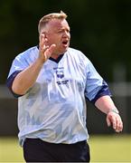 13 July 2024; Waterford manager Stephen Fitzgerald during the LGFA All-Ireland U16 B Championship final match between Armagh and Waterford at Kinnegad GAA in Westmeath. Photo by Ben McShane/Sportsfile