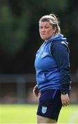 13 July 2024; DLR Waves manager Laura Heffernan after the SSE Airtricity Women's Premier Division match between DLR Waves and Treaty United at UCD Bowl in Belfield, Dublin. Photo by Thomas Flinkow/Sportsfile