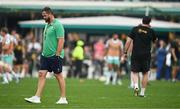 13 July 2024; Ireland head coach Andy Farrell, left, and South Africa head coach Rassie Erasmus before the second test between South Africa and Ireland at Kings Park in Durban, South Africa. Photo by Brendan Moran/Sportsfile