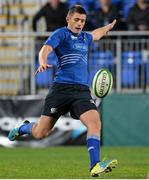 20 September 2013; Ross Byrne, Leinster. Under 20 Interprovincial, Leinster v Ulster, Donnybrook Stadium, Donnybrook, Dublin. Picture credit: Matt Browne / SPORTSFILE