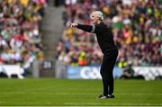 14 July 2024; Donegal manager Jim McGuinness during the GAA Football All-Ireland Senior Championship semi-final match between Donegal and Galway at Croke Park in Dublin. Photo by David Fitzgerald/Sportsfile