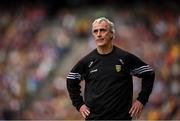 14 July 2024; Donegal manager Jim McGuinness during the GAA Football All-Ireland Senior Championship semi-final match between Donegal and Galway at Croke Park in Dublin. Photo by David Fitzgerald/Sportsfile
