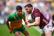 14 July 2024; Damien Comer of Galway during the GAA Football All-Ireland Senior Championship semi-final match between Donegal and Galway at Croke Park in Dublin. Photo by Seb Daly/Sportsfile