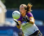 14 July 2024; Sadbh McCarthy of Wexford during the TG4 All-Ireland Intermediate Championship semi-final match between Leitrim and Wexford at Parnell Park in Dublin. Photo by Matt Browne/Sportsfile