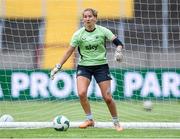 15 July 2024; Goalkeeper Sophie Whitehouse during a Republic of Ireland women's training session at Páirc Uí Chaoimh in Cork. Photo by Stephen McCarthy/Sportsfile