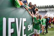 16 July 2024; Abbie Larkin of Republic of Ireland after the 2025 UEFA Women's European Championship qualifying group A match between Republic of Ireland and France at Páirc Uí Chaoimh in Cork. Photo by Stephen McCarthy/Sportsfile