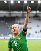 16 July 2024; Ruesha Littlejohn of Republic of Ireland after the 2025 UEFA Women's European Championship qualifying group A match between Republic of Ireland and France at Páirc Uí Chaoimh in Cork. Photo by Stephen McCarthy/Sportsfile