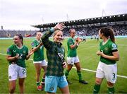 16 July 2024; Republic of Ireland goalkeeper Sophie Whitehouse after the 2025 UEFA Women's European Championship qualifying group A match between Republic of Ireland and France at Páirc Uí Chaoimh in Cork. Photo by Stephen McCarthy/Sportsfile