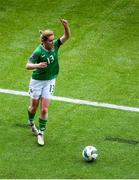 16 July 2024; Aoife Mannion of Republic of Ireland during the 2025 UEFA Women's European Championship qualifying group A match between Republic of Ireland and France at Páirc Uí Chaoimh in Cork. Photo by Shauna Clinton/Sportsfile Photo by Shauna Clinton/Sportsfile