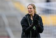 16 July 2024; Republic of Ireland assistant coach Emma Byrne beofre the 2025 UEFA Women's European Championship qualifying group A match between Republic of Ireland and France at Páirc Uí Chaoimh in Cork. Photo by Stephen McCarthy/Sportsfile
