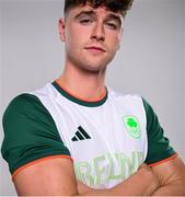 17 July 2024; Conor Ferguson during the Team Ireland Paris 2024 team announcement for Swimming at the Crowne Plaza Hotel in Blanchardstown, Dublin. Photo by David Fitzgerald/Sportsfile