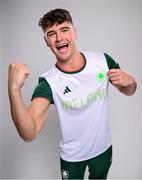 17 July 2024; Conor Ferguson during the Team Ireland Paris 2024 team announcement for Swimming at the Crowne Plaza Hotel in Blanchardstown, Dublin. Photo by David Fitzgerald/Sportsfile