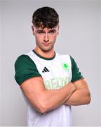 17 July 2024; Conor Ferguson during the Team Ireland Paris 2024 team announcement for Swimming at the Crowne Plaza Hotel in Blanchardstown, Dublin. Photo by David Fitzgerald/Sportsfile