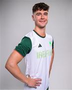 17 July 2024; Conor Ferguson during the Team Ireland Paris 2024 team announcement for Swimming at the Crowne Plaza Hotel in Blanchardstown, Dublin. Photo by David Fitzgerald/Sportsfile