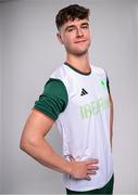 17 July 2024; Conor Ferguson during the Team Ireland Paris 2024 team announcement for Swimming at the Crowne Plaza Hotel in Blanchardstown, Dublin. Photo by David Fitzgerald/Sportsfile