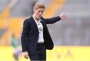 16 July 2024; Republic of Ireland head coach Eileen Gleeson during the 2025 UEFA Women's European Championship qualifying group A match between Republic of Ireland and France at Páirc Uí Chaoimh in Cork. Photo by Stephen McCarthy/Sportsfile