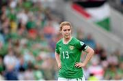16 July 2024; Aoife Mannion of Republic of Ireland during the 2025 UEFA Women's European Championship qualifying group A match between Republic of Ireland and France at Páirc Uí Chaoimh in Cork. Photo by Stephen McCarthy/Sportsfile