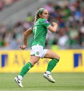 16 July 2024; Julie-Ann Russell of Republic of Ireland during the 2025 UEFA Women's European Championship qualifying group A match between Republic of Ireland and France at Páirc Uí Chaoimh in Cork. Photo by Stephen McCarthy/Sportsfile