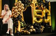 18 July 2024; Eight-time All-Ireland Senior medallist and three time winning captain Juliet Murphy of Cork during a special LGFA 50th Anniversary celebration event at The DOME in Thurles, Tipperary. Photo by Brendan Moran/Sportsfile