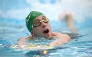 20 July 2024; Daniel Wiffen during a Team Ireland Paris 2024 Aquatics team training session at the National Aquatic Centre on the Sport Ireland Campus in Dublin. Photo by Seb Daly/Sportsfile