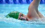 20 July 2024; Daniel Wiffen during a Team Ireland Paris 2024 Aquatics team training session at the National Aquatic Centre on the Sport Ireland Campus in Dublin. Photo by Seb Daly/Sportsfile