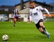19 July 2024; Aodh Dervin of Dundalk during the Sports Direct Men’s FAI Cup second round match between Drogheda United and Dundalk at Weavers Park in Drogheda, Louth. Photo by Shauna Clinton/Sportsfile