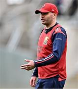 20 July 2024; Cork manager Shane Ronayne before the TG4 All-Ireland Ladies Football Senior Championship semi-final match between Cork and Galway at Glenisk O’Connor Park in Tullamore, Offaly. Photo by Piaras Ó Mídheach/Sportsfile