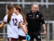 20 July 2024; Galway manager Daniel Moynihan the TG4 All-Ireland Ladies Football Senior Championship semi-final match between Cork and Galway at Glenisk O’Connor Park in Tullamore, Offaly. Photo by Piaras Ó Mídheach/Sportsfile