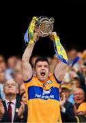 21 July 2024; Clare captain Tony Kelly lifts the Liam MacCarthy cup after the GAA Hurling All-Ireland Senior Championship Final between Clare and Cork at Croke Park in Dublin. Photo by Stephen McCarthy/Sportsfile