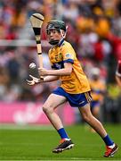 21 July 2024; James Nea, Scoil Mhuire, Loughegar, Mullingar, Westmeath, representing Clare, during the GAA INTO Cumann na mBunscol Respect Exhibition Go Games at the GAA Hurling All-Ireland Senior Championship final between Clare and Cork at Croke Park in Dublin. Photo by Sam Barnes/Sportsfile