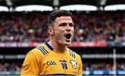 21 July 2024; Paul Flanagan of Clare celebrates after his side's victory in the GAA Hurling All-Ireland Senior Championship Final between Clare and Cork at Croke Park in Dublin. Photo by Piaras Ó Mídheach/Sportsfile