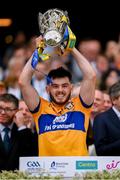 21 July 2024; Conor Leen of Clare lifts the Liam MacCarthy cup following victory in the GAA Hurling All-Ireland Senior Championship Final between Clare and Cork at Croke Park in Dublin. Photo by Stephen McCarthy/Sportsfile